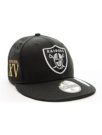 Boné New Era Raiders Preto para Homem