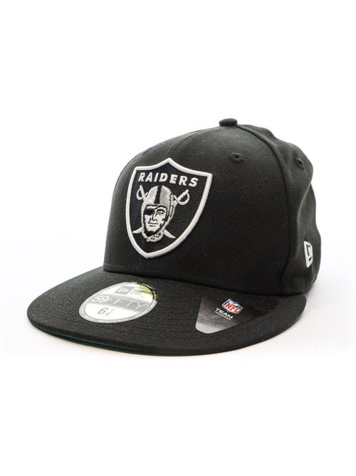 Boné New Era Raiders Preto para Homem - Kiabi