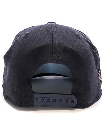 Boné new era seasonal flower preto/vermelho para homem