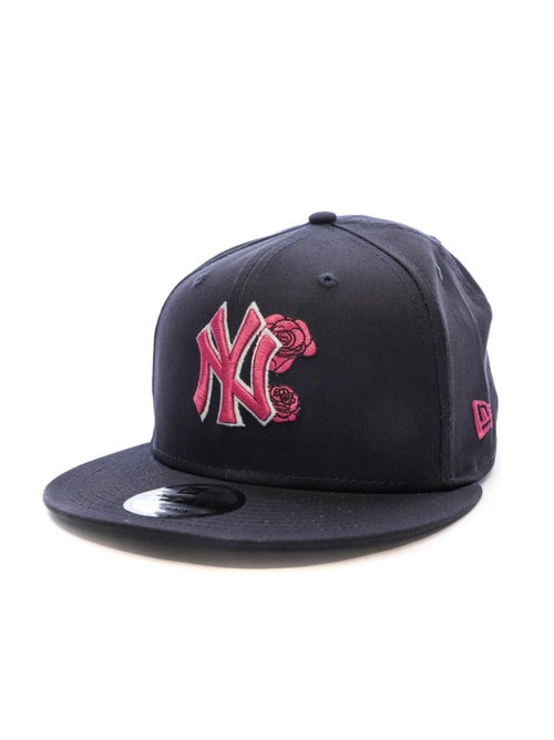 Boné New Era Seasonal Flower Preto/Vermelho para Homem - Kiabi