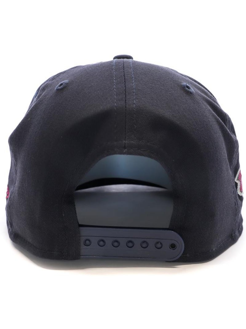 Boné New Era Seasonal Flower Preto/Vermelho para Homem Preto - Kiabi