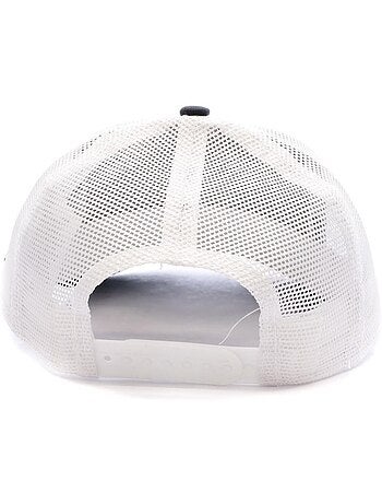 Boné new era yankees para rapaz preto/branco