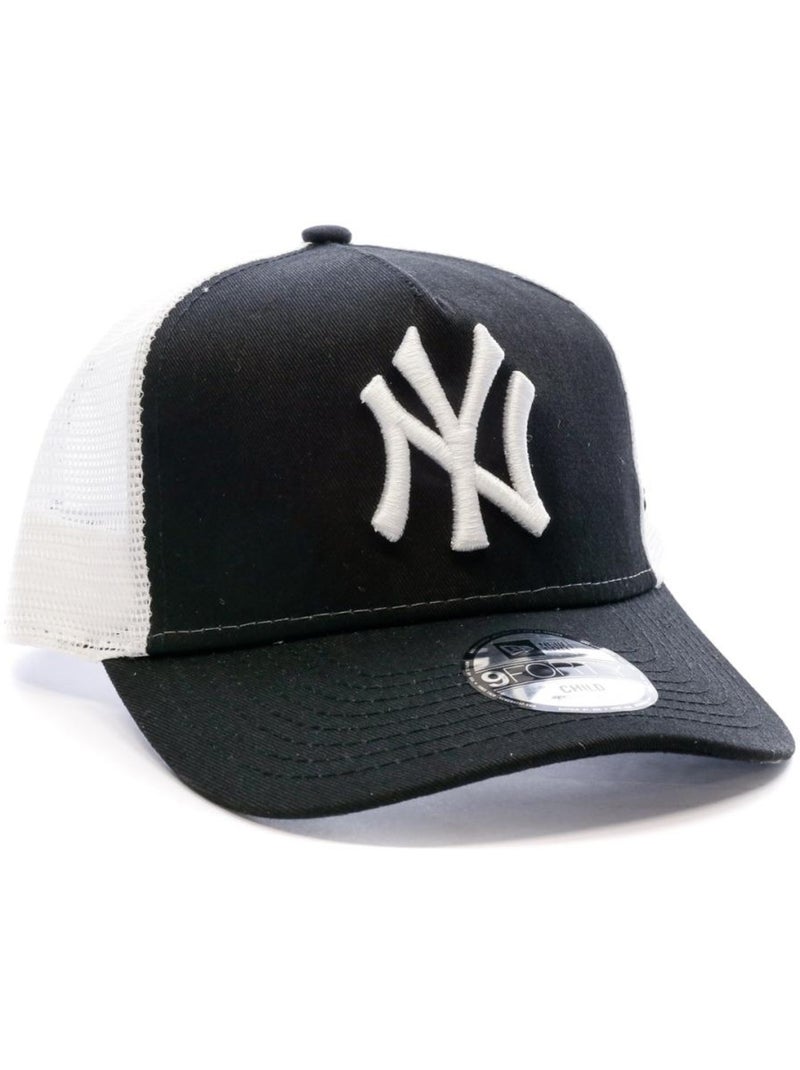 Boné new era yankees para rapaz preto/branco Preto - Kiabi