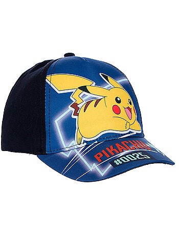 Boné pokémon azul-marinho menino | licença oficial