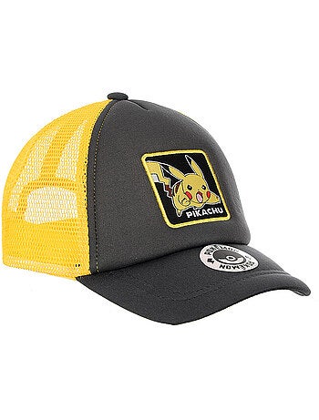 Boné pokémon cinzento menino | licença oficial