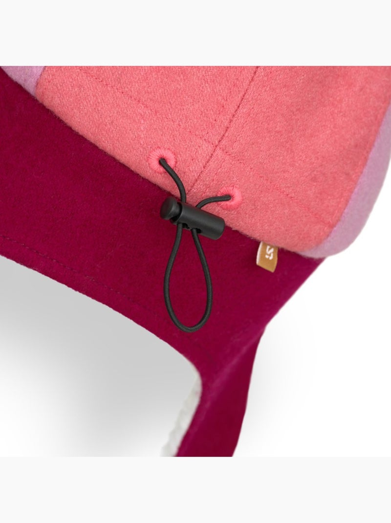 Boné polar com abas de orelha para criança Rosa - Kiabi