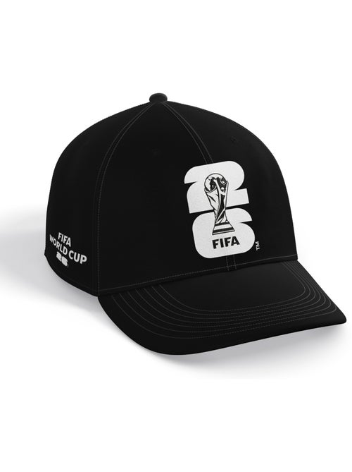 Boné preta 100% algodão | licença oficial fifa world cup 2026 - Kiabi Boné preta 100% algodão | licença oficial fifa world cup 2026 - Kiabi