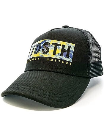 Boné preto para homem teddy smith 11213219
