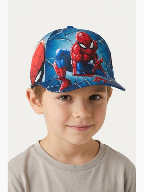 Boné spider-man azul menino | licença oficial - Kiabi Boné spider-man azul menino | licença oficial - Kiabi