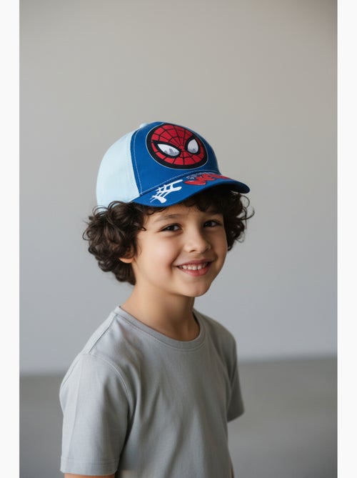 Boné spider-man azul menino | licença oficial - Kiabi Boné spider-man azul menino | licença oficial - Kiabi