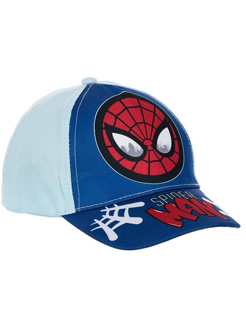 Boné spider-man azul menino | licença oficial - Kiabi Boné spider-man azul menino | licença oficial - Kiabi