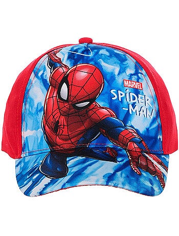 Boné spider-man vermelho menino | licença oficial