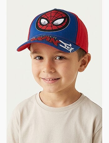 Boné spider-man vermelho menino | licença oficial