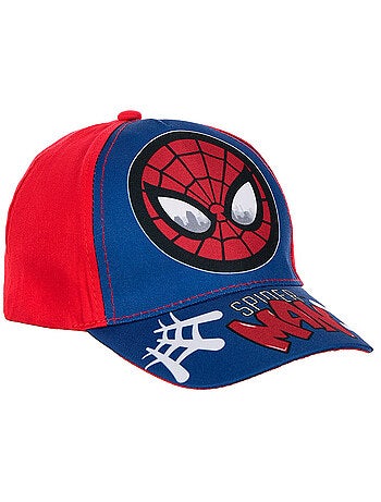 Boné spider-man vermelho menino | licença oficial