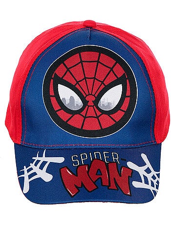 Boné spider-man vermelho menino | licença oficial