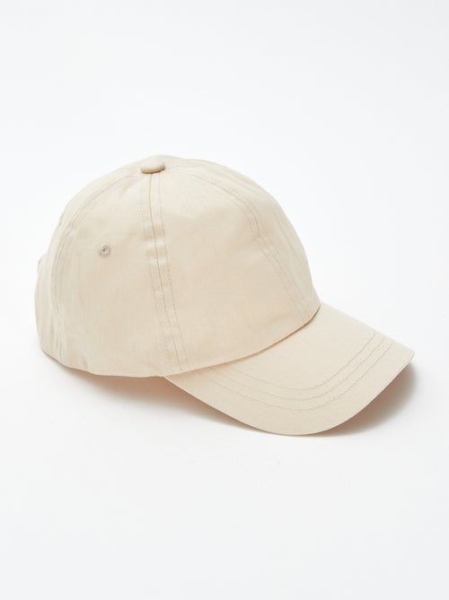 Boné tipo basebol liso - Kiabi