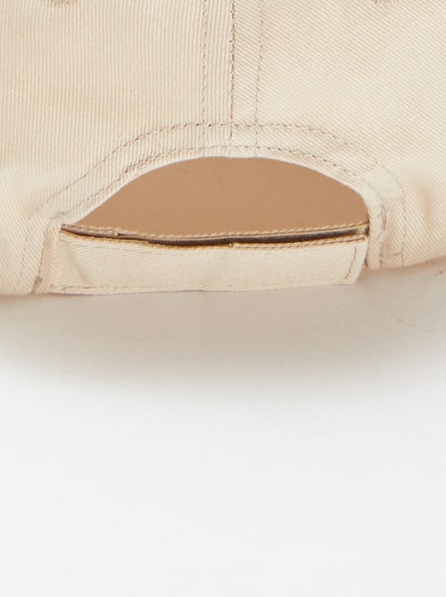 Boné tipo basebol liso - Kiabi