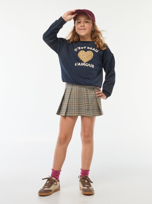 Boné tipo basebol liso - Kiabi