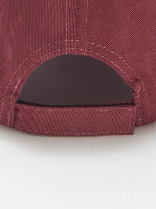 Boné tipo basebol liso - Kiabi