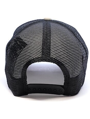 Boné trucker new era tom & jerry cinzento para homem
