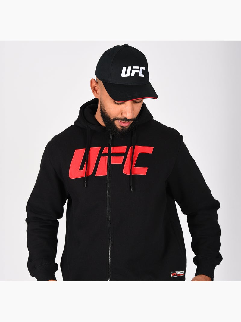 Boné ufc preta ajustável proteção sol Preto - Kiabi