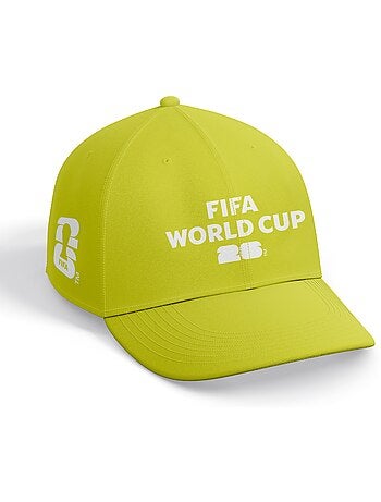 Boné verde 100% algodão | licença oficial fifa world cup 2026