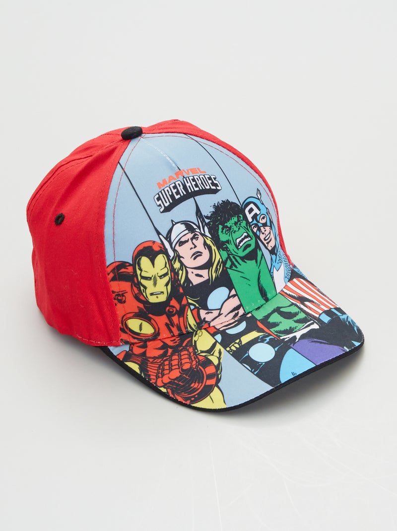 Boné 'Vingadores' de lona VERMELHO - Kiabi