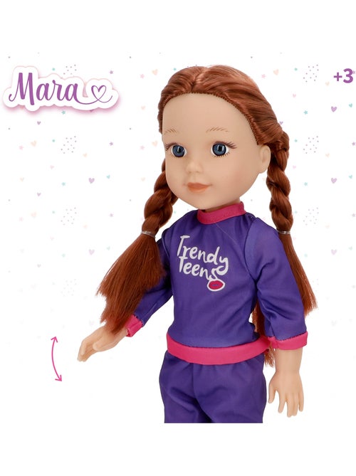 Boneca articulada desportista 36 cm mara - Kiabi