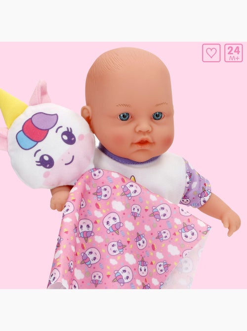 Boneca bebé macia 32 cm colorbaby - Kiabi