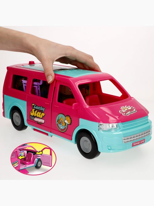 Boneca com carrinha de campismo e acessórios bella - Kiabi