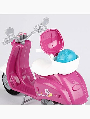 Boneca com trotinete e acessórios isabella