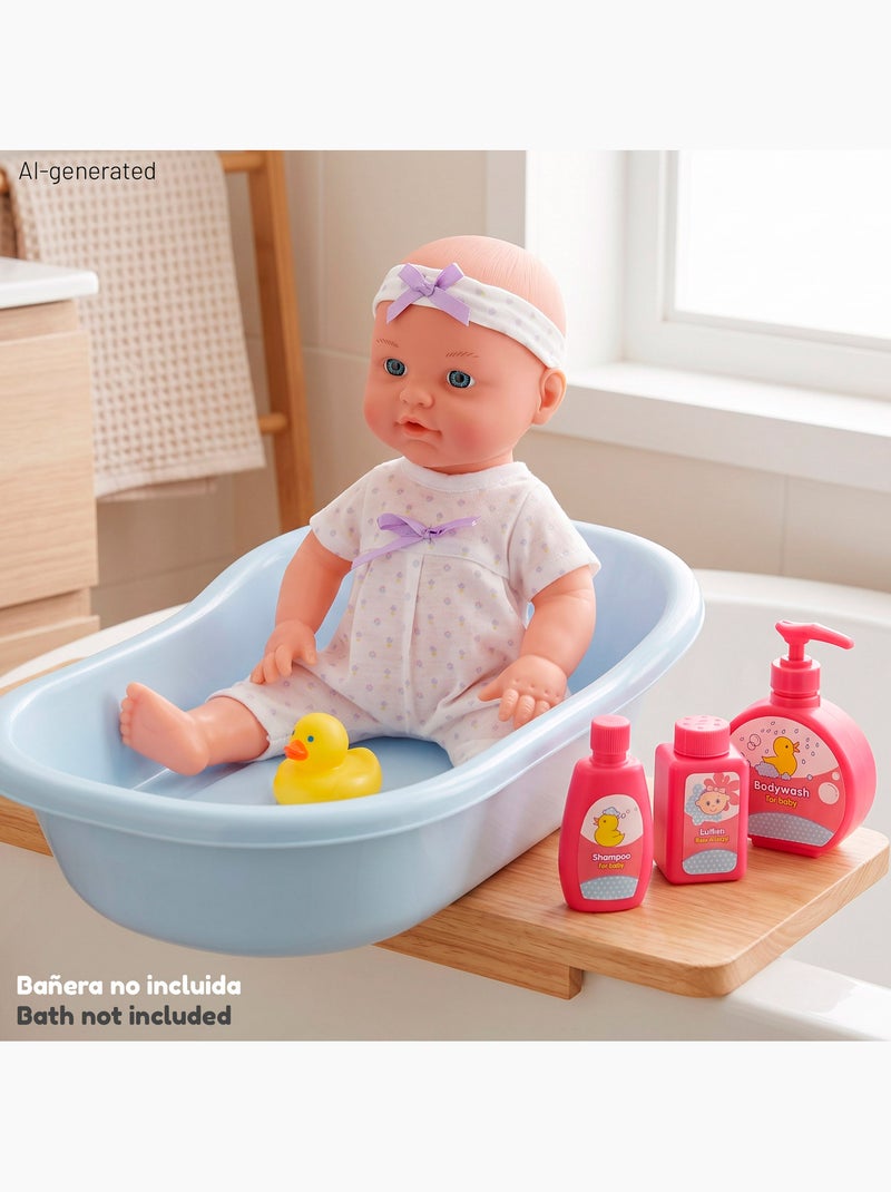 Boneca de bebé de 32 cm com acessórios + 24 meses da colorbaby's N/D - Kiabi