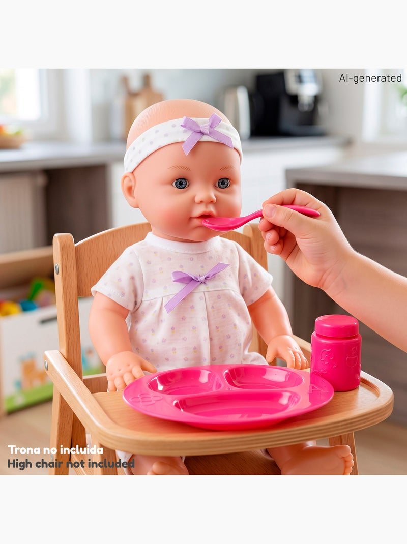 Boneca de bebé de 32 cm com acessórios + 24 meses da colorbaby's N/D - Kiabi