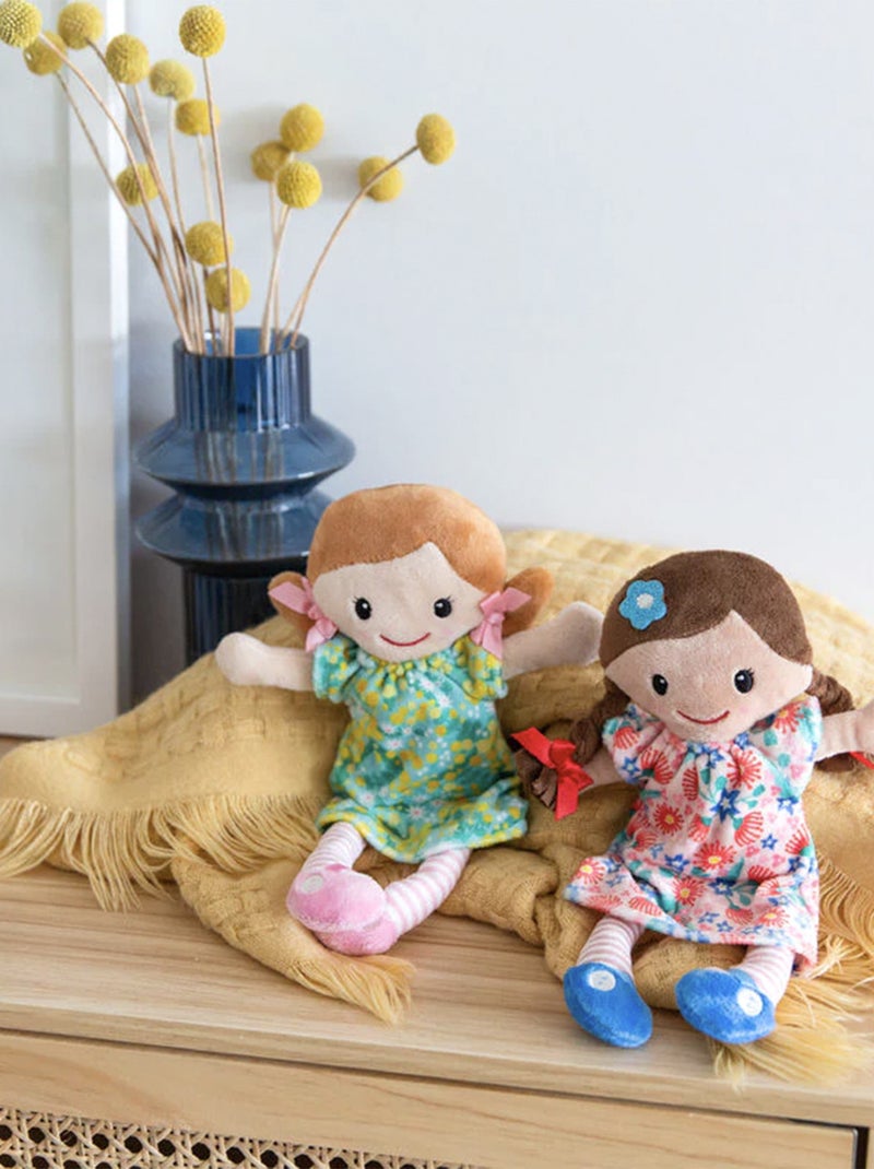 Boneca de pelúcia infantil em veludo | tiger tribe Vermelho - Kiabi