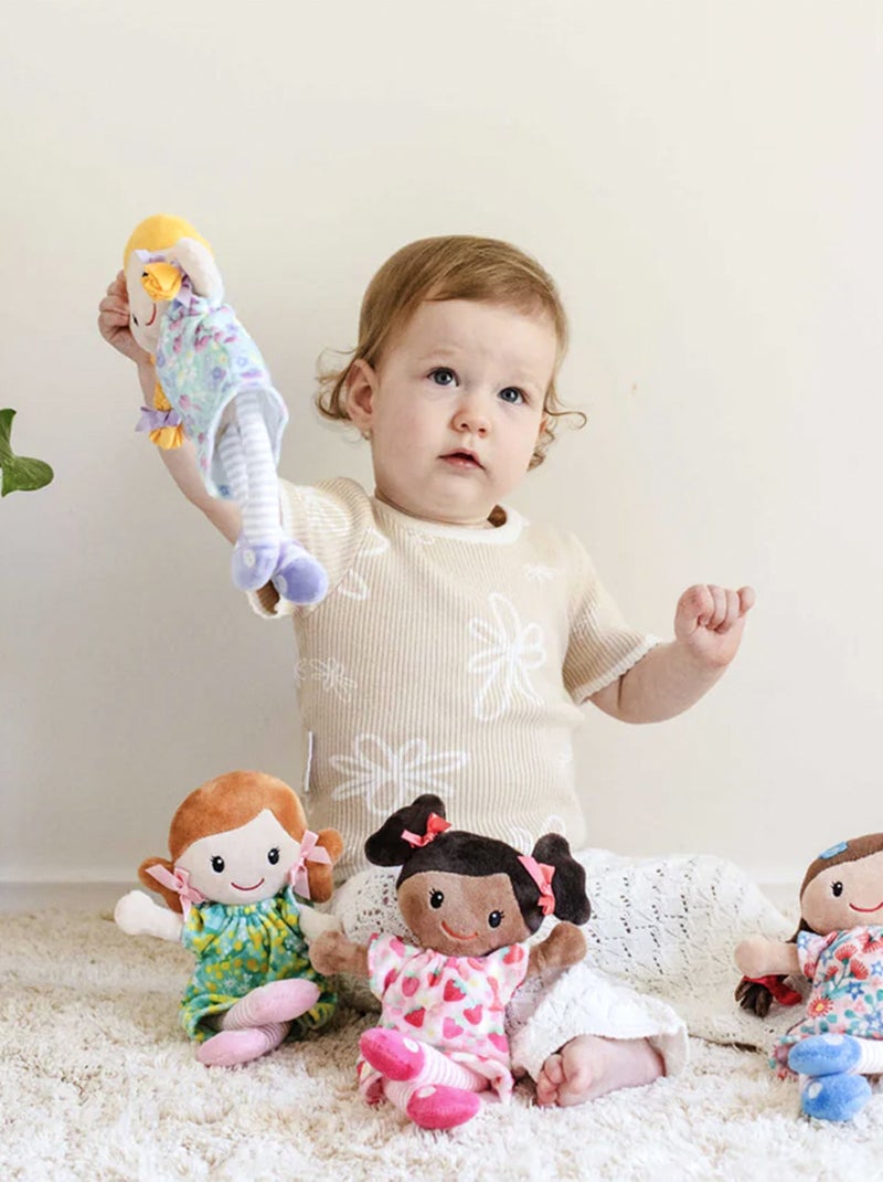 Boneca de pelúcia infantil em veludo | tiger tribe Vermelho - Kiabi