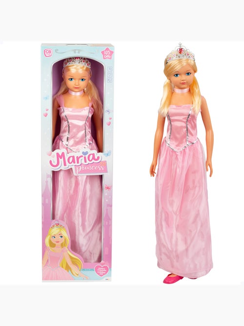 Boneca grande de 105 cm maria princess - Kiabi