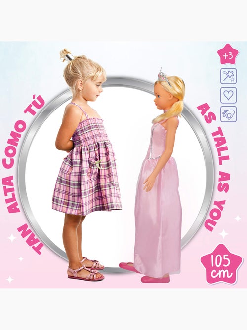 Boneca grande de 105 cm maria princess - Kiabi