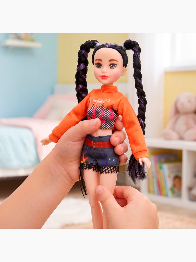 Boneca k-pop diva squad com acessórios 30 cm + 3 anos N/D - Kiabi