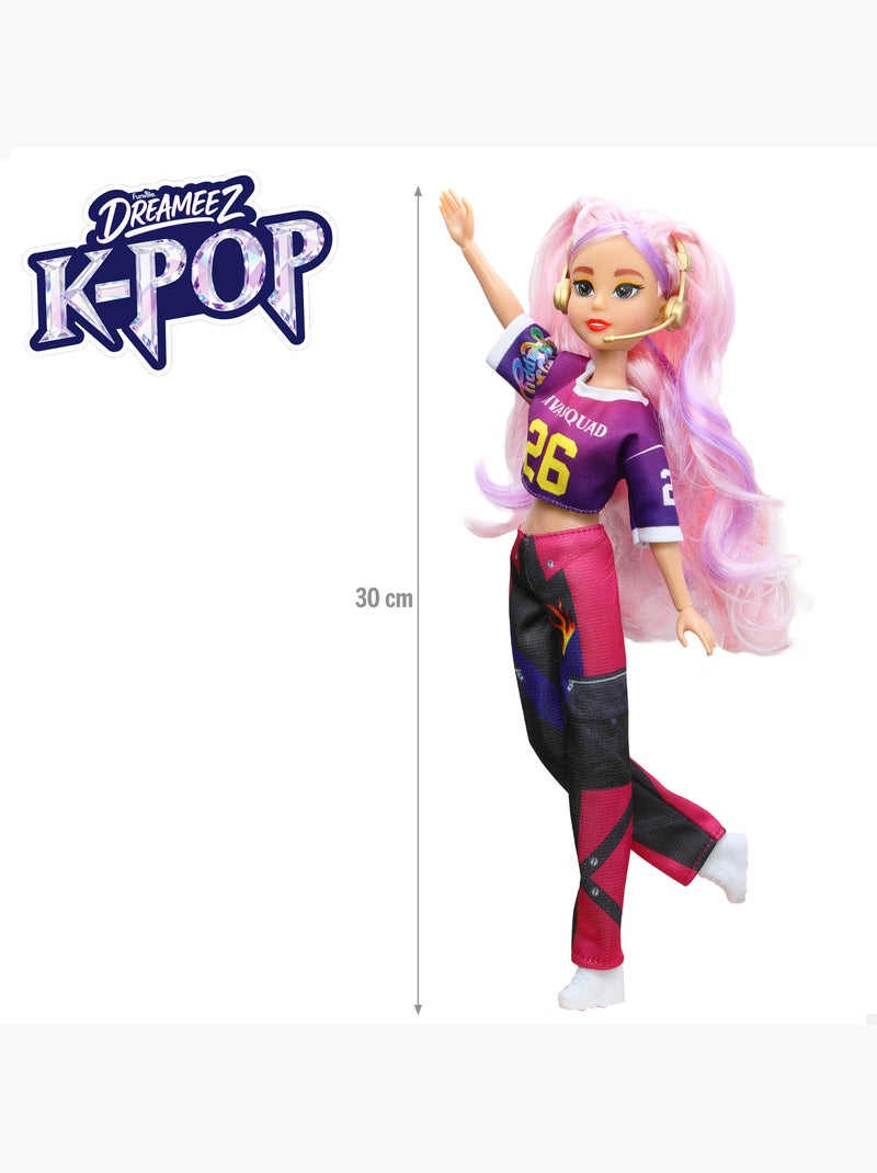 Boneca k-pop diva squad com acessórios 30 cm + 3 anos N/D - Kiabi