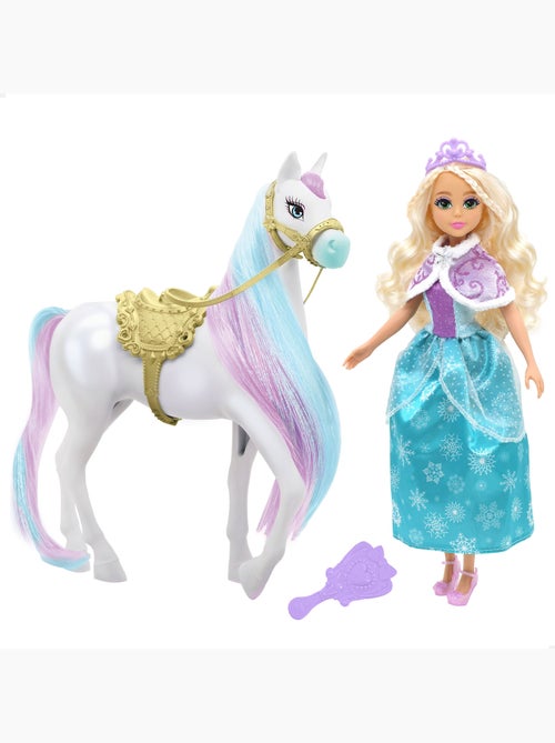 Boneca princesa com cavalo e acessórios +3 anos dreameez - Kiabi