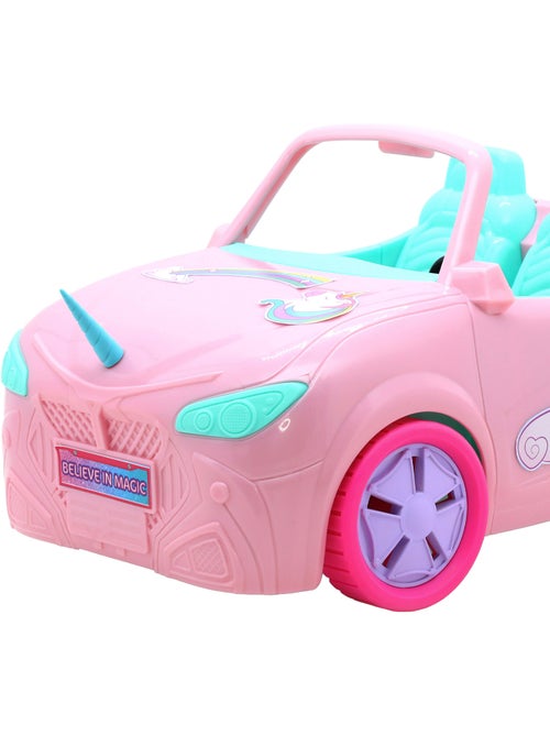 Boneca princesa unicórnio com carro +3 anos dreameez - Kiabi