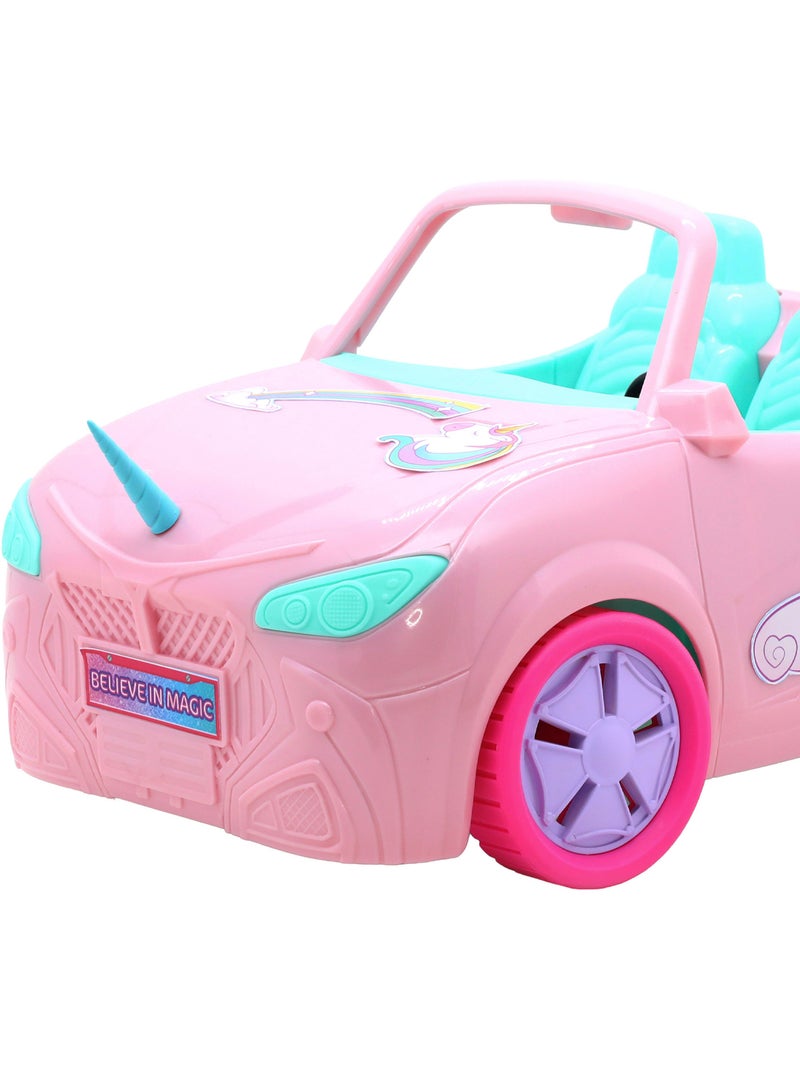Boneca princesa unicórnio com carro +3 anos dreameez N/D - Kiabi