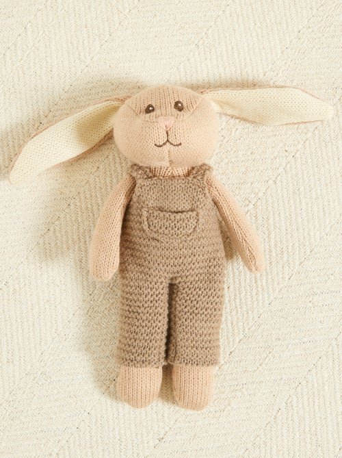 Boneco coelho tricô - Kiabi