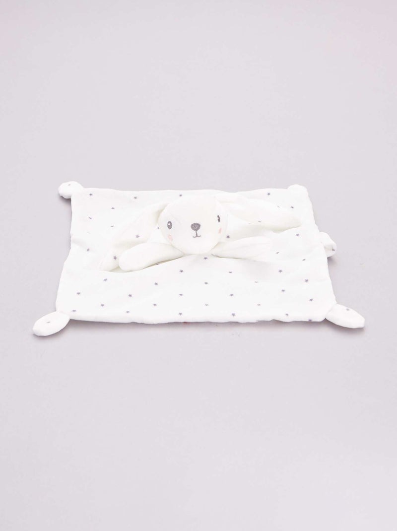 Boneco de veludo BRANCO - Kiabi