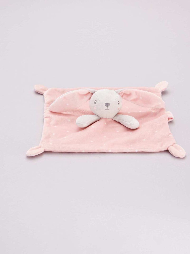 Boneco de veludo Rosa - Kiabi