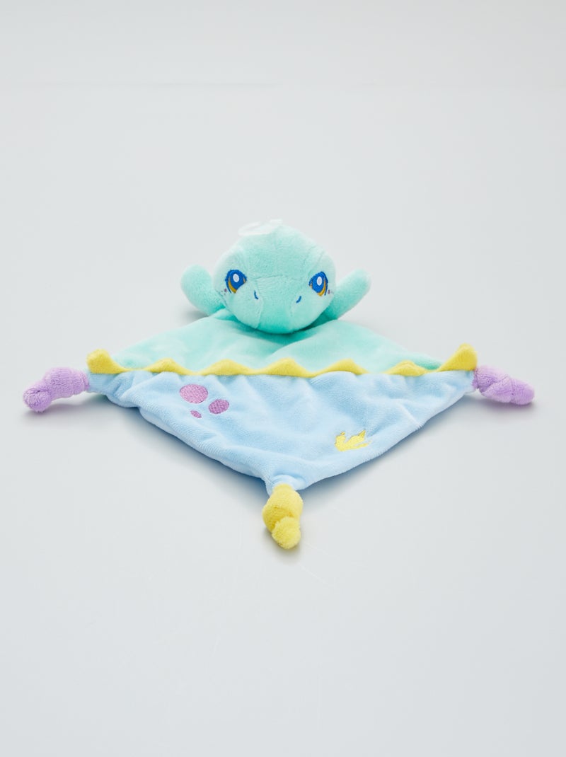 Boneco lenço 'dinossauro' Azul/ Verde - Kiabi