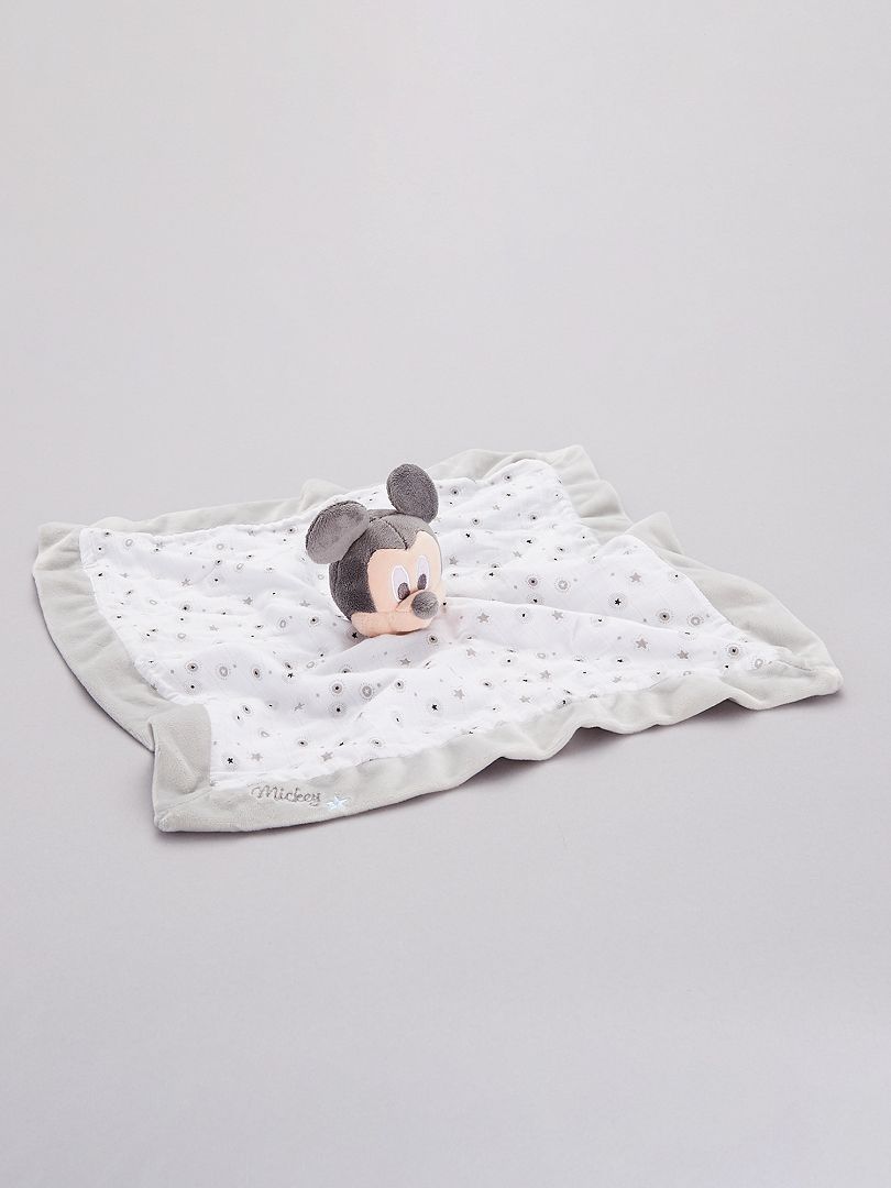 Boneco lenço 'Mickey' Branco/ Cinza - Kiabi