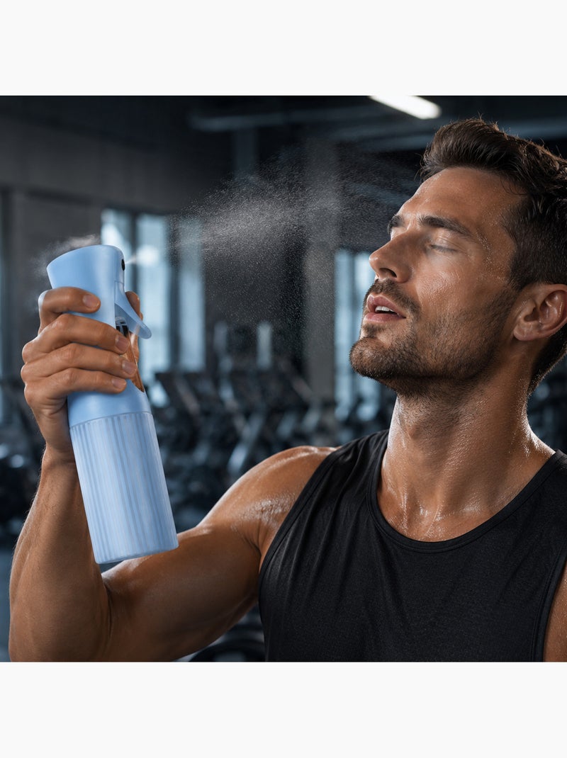 Borrifador recarregável spray névoa 160 ml Azul - Kiabi