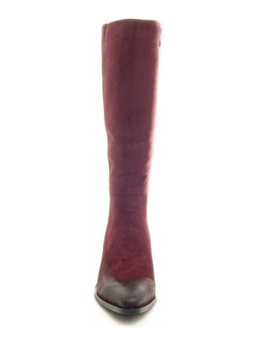 Bota Com Salto Material Sintético E Têxtil Montevita - Kiabi