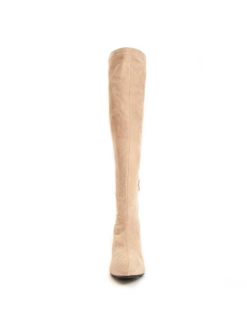 Bota Com Salto Material Sintético Montevita - Kiabi Bota Com Salto Material Sintético Montevita - Kiabi